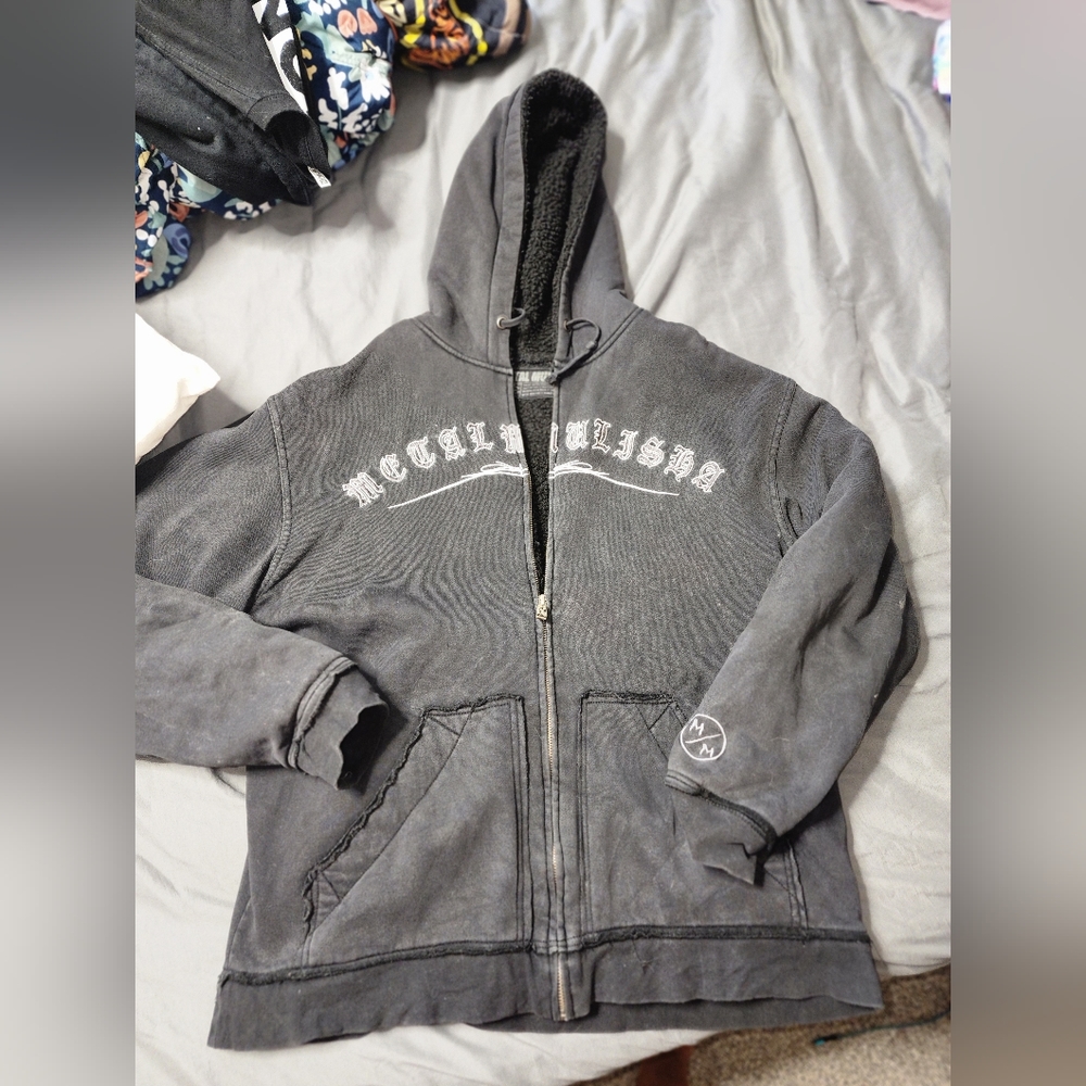 Metal Mulisha sherpa lined Hoodie